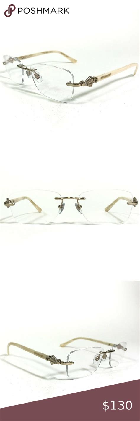 bvlgari rimless eyeglasses for women.